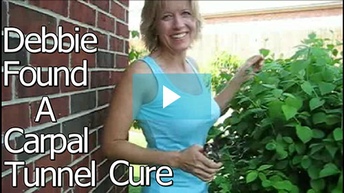 debbie cures carpal tunnel pain