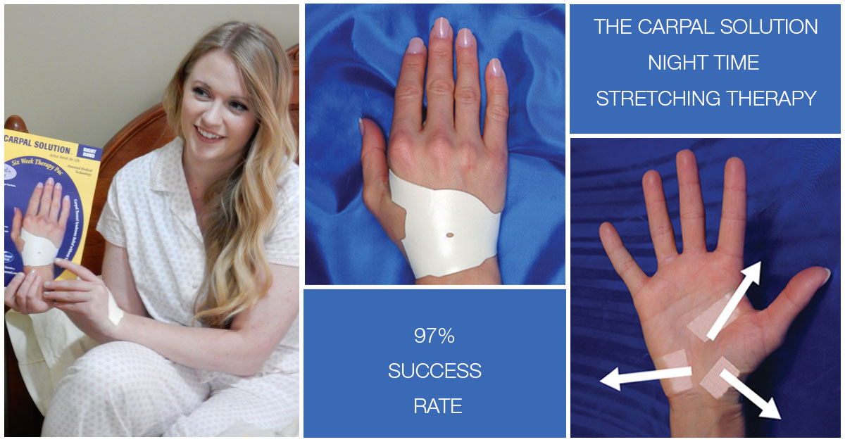 discover a carpal tunnel treatment with less risks and recovery time than surgery