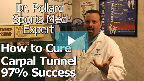 dr pollard discusses curing carpal tunnel with carpal tunnel gloves
