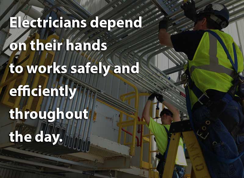 electricians need their hands to work safely carpal tunnel puts them in danger