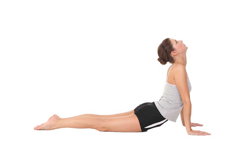 upward dog yoga pose for carpal tunnel 