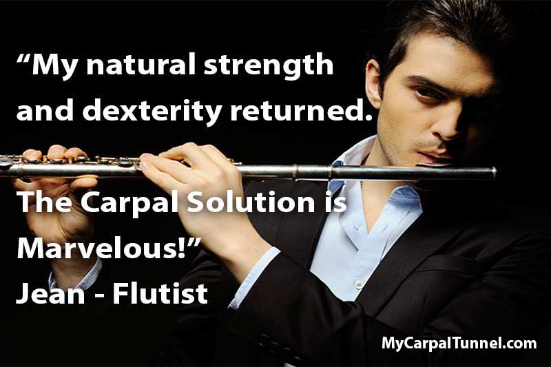 flutist-cures-carpal-tunnel-pain flutist cures carpal tunnel
