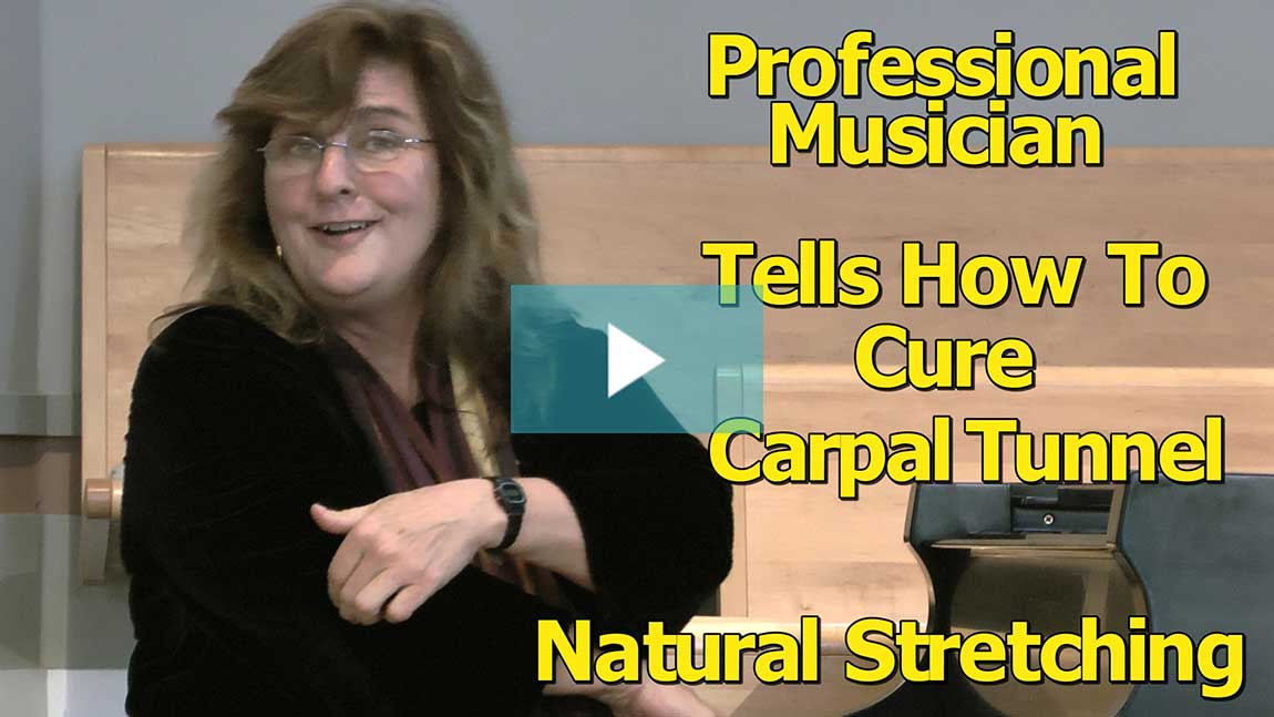 musician cures her carpal tunnel pain