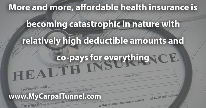 health insurance for carpal tunnel surgery
