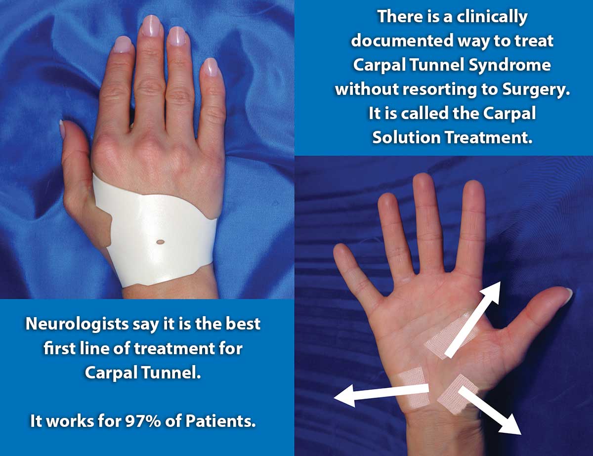 There is a clinically documented way to treat Carpal Tunnel Syndrome without resorting to Surgery
