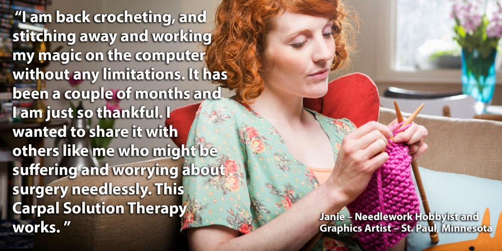 needlework-artist-cures-carpal-tunnel Needlework Hobbyist and Graphics Artist Gets Carpal Tunnel Relief