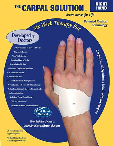 A Carpal Tunnel cure for the right hand