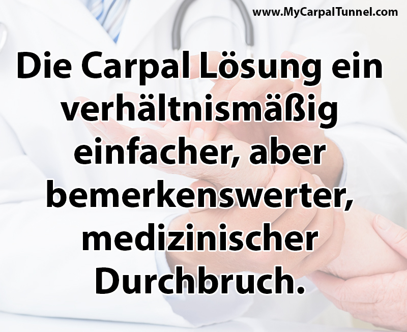 Die Carpal Losung