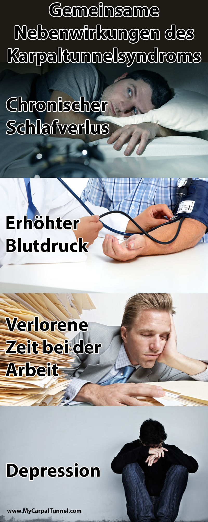 Gemeinsame-Nebenwirkungen-des-Karpaltunnelsyndroms Gemeinsame Nebenwirkungen des Karpaltunnelsyndroms