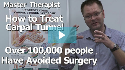 master therapist talks about how to cure carpal tunnel syndrome