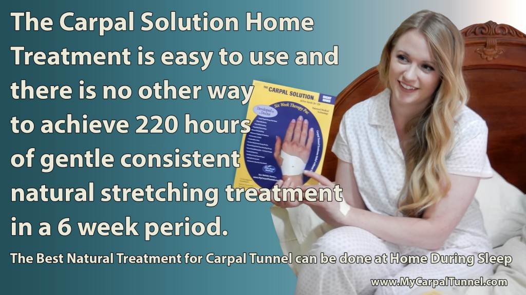 the carpal solution is easy to use