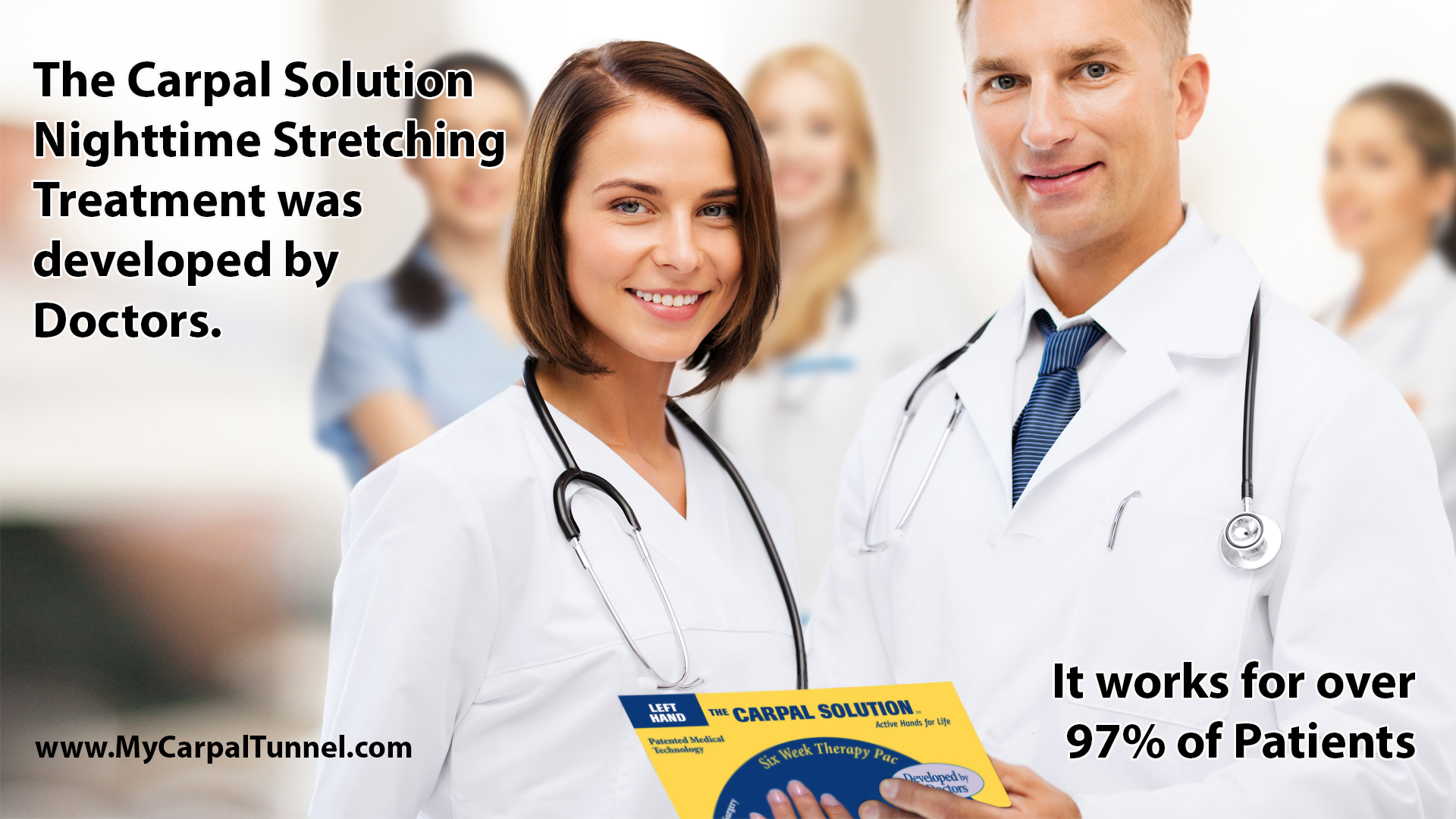 the carpal solution nighttime stretching treatment was developed by doctors