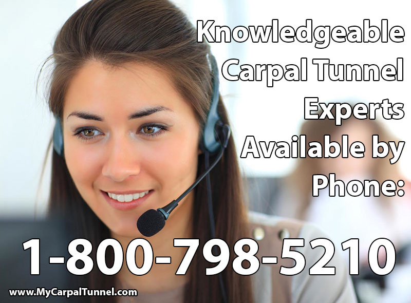 Knowledgeable Carpal Tunnel Experts Available by Phone 18007985210