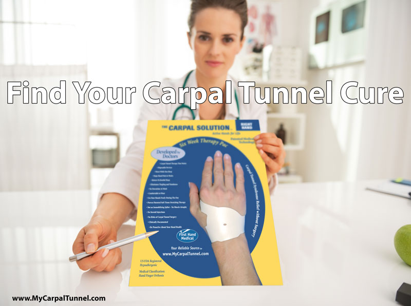 find your carpal tunnel cure with the carpal solution