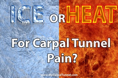 ice or heat for carpal tunnel pain