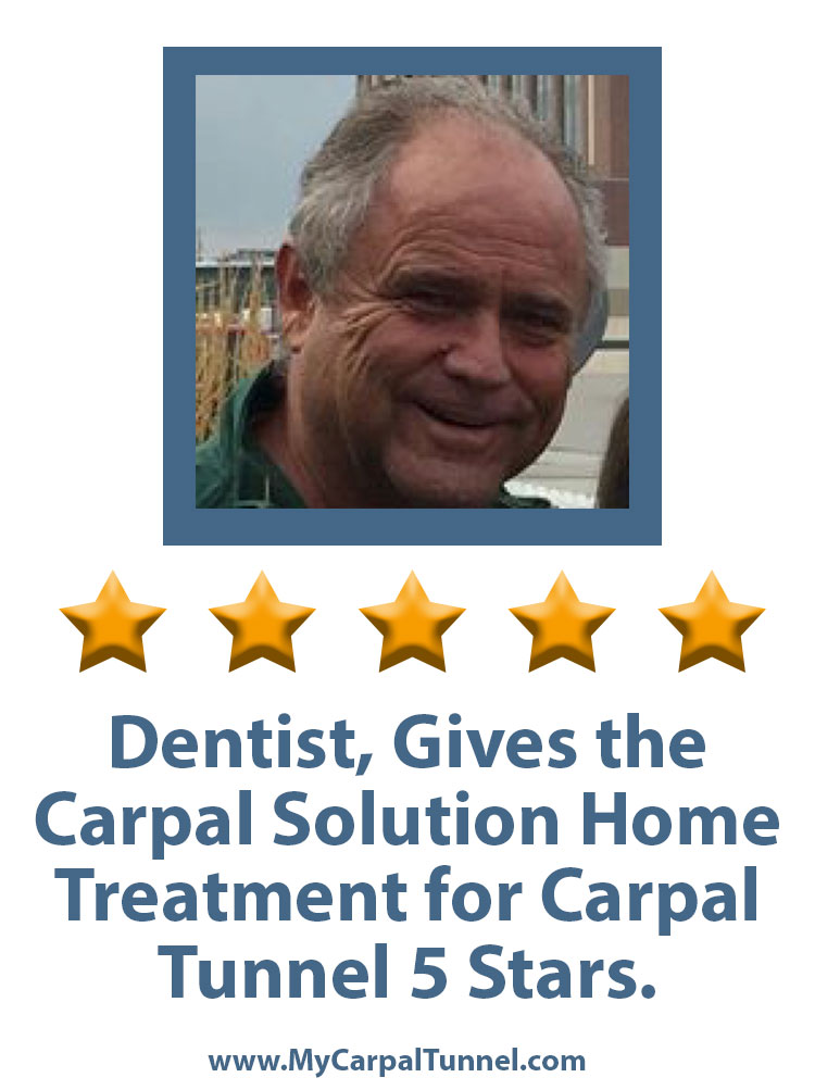 dentist give a five star review of the carpal solution