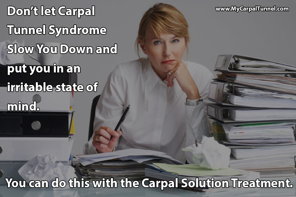 dont let carpal tunnel slow you down 