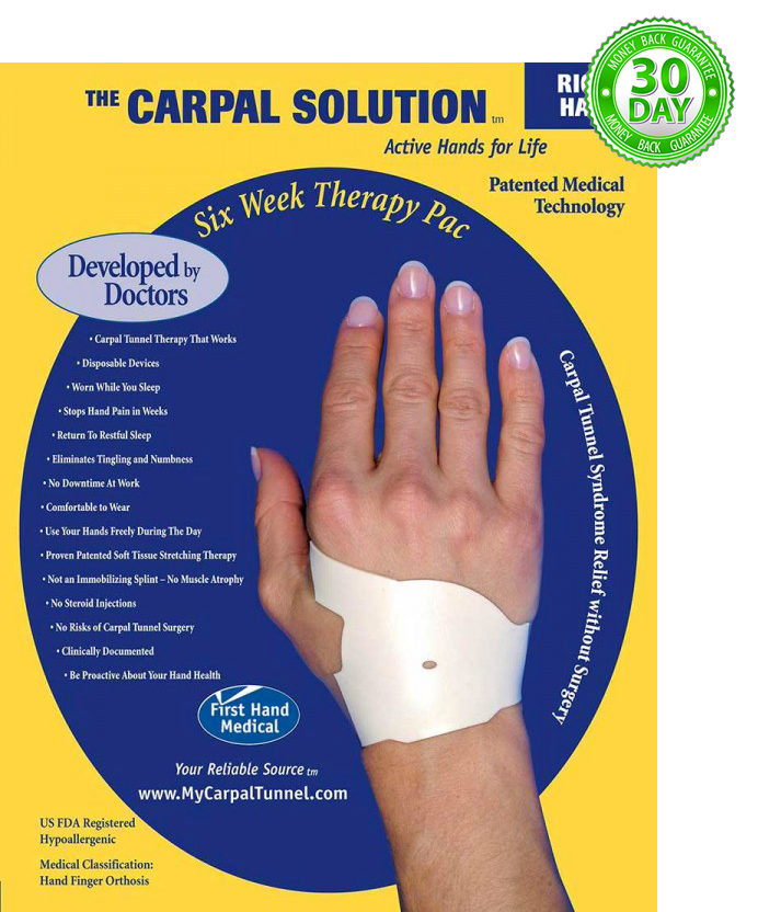 carpal tunnel cured or your money back