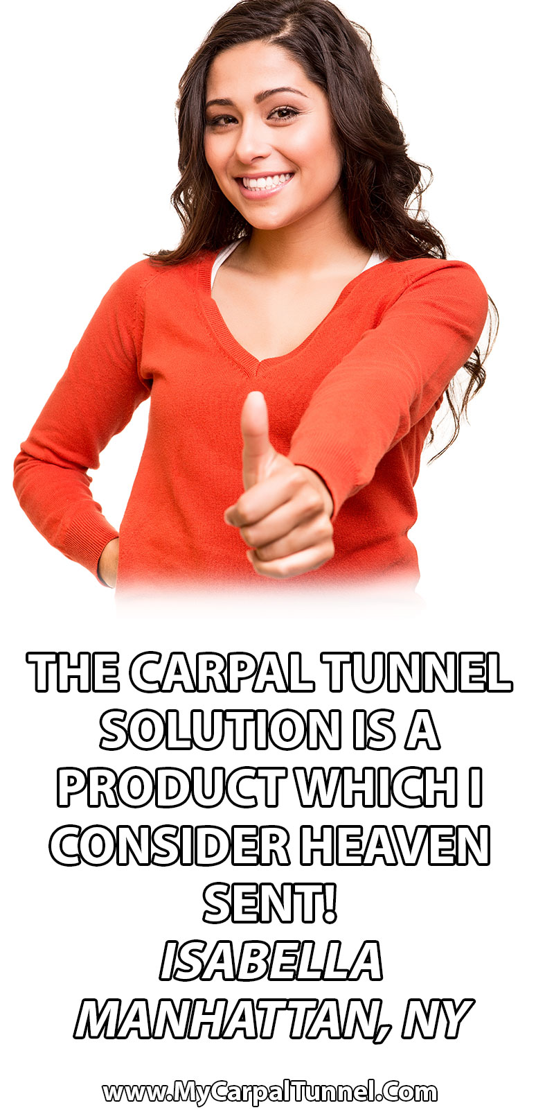 The Carpal Tunnel Solution is a product which I consider heaven sent