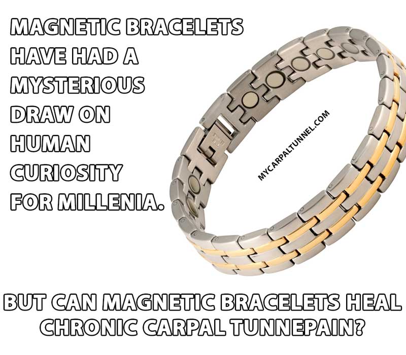 magnetic bracelet stainless steel for pain relief and medicinal purposes