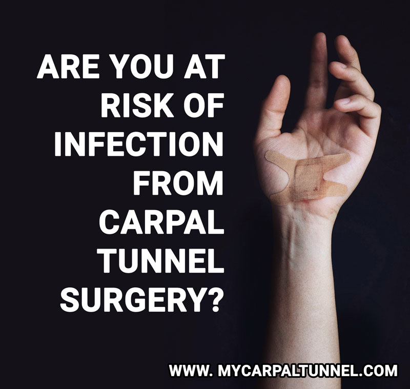 are you at risk of infection from carpal tunnel surgery?