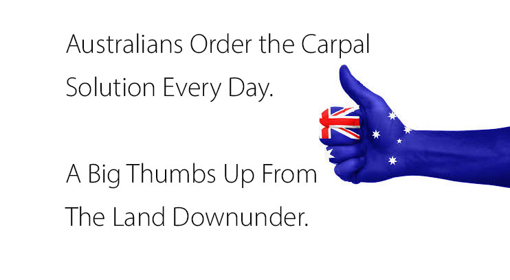 australia gets carpal tunnel pain relief