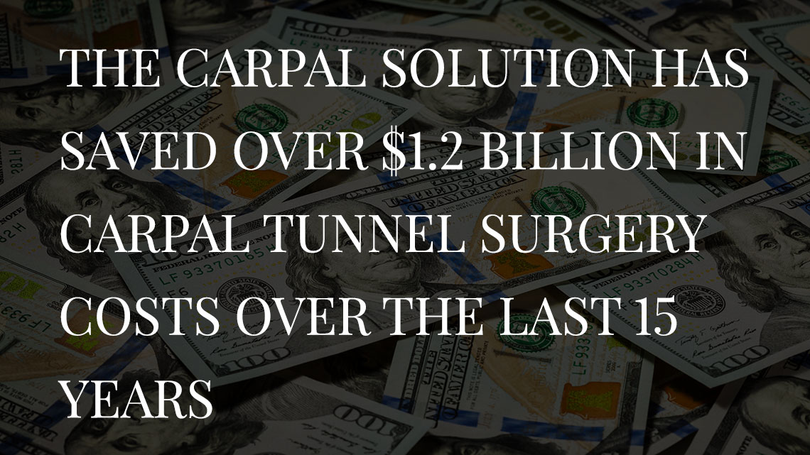 The-Carpal-Solution-Saves-You-Money
