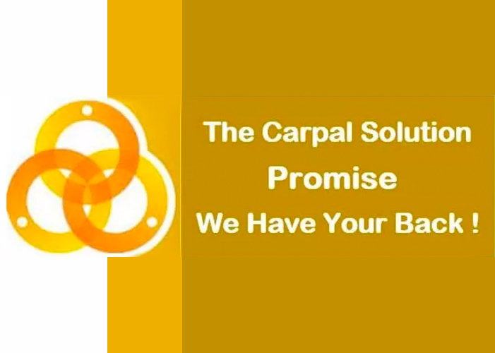 The carpal solution promise