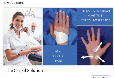 Dentists Heals Carpal Tunnel Naturally with No Downtime 1 Dentist treats carpal tunnel at home and avoids carpal tunnel surgery.