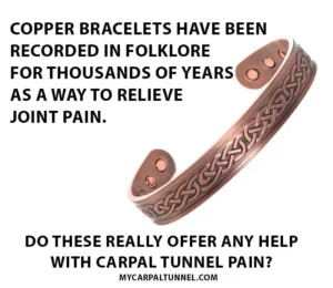 Copper bracelets do they work sales