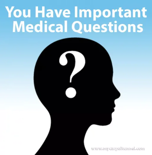 Doctors Answer Unanswered Questions 3 got carpal questions