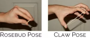 Rosebud Pose and Claw Pose