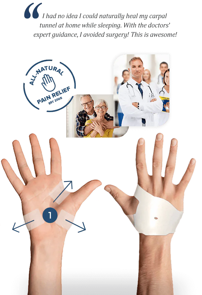 Carpal Solution Reviews From Real Patients 25 two hands