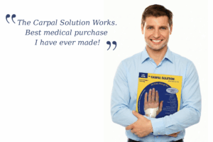 The Carpal Solution Quick-Start Guide 32 Best Natural Treatment for Carpal Tunnel Relief and preventative treatment of CTS. Best Medical Product I have ever purchased