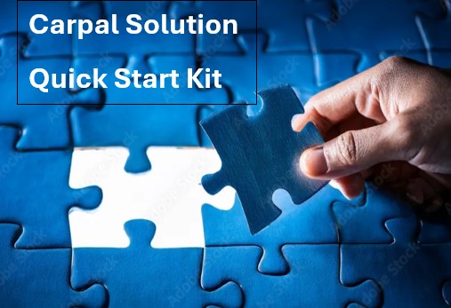 Our Doctors Developed The Carpal Solution Quick Start Kit