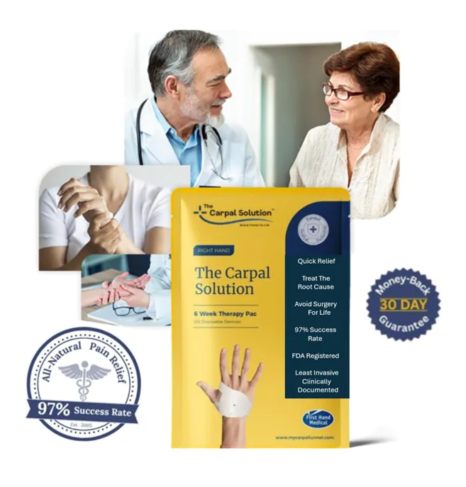 Carpal Tunnel Treatment 1 Carpal Solution Treats Root Cause NaturallyDoc guar